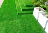 Artificial turf grass carpets.