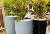 Flower pots both for natural and artificial flowers