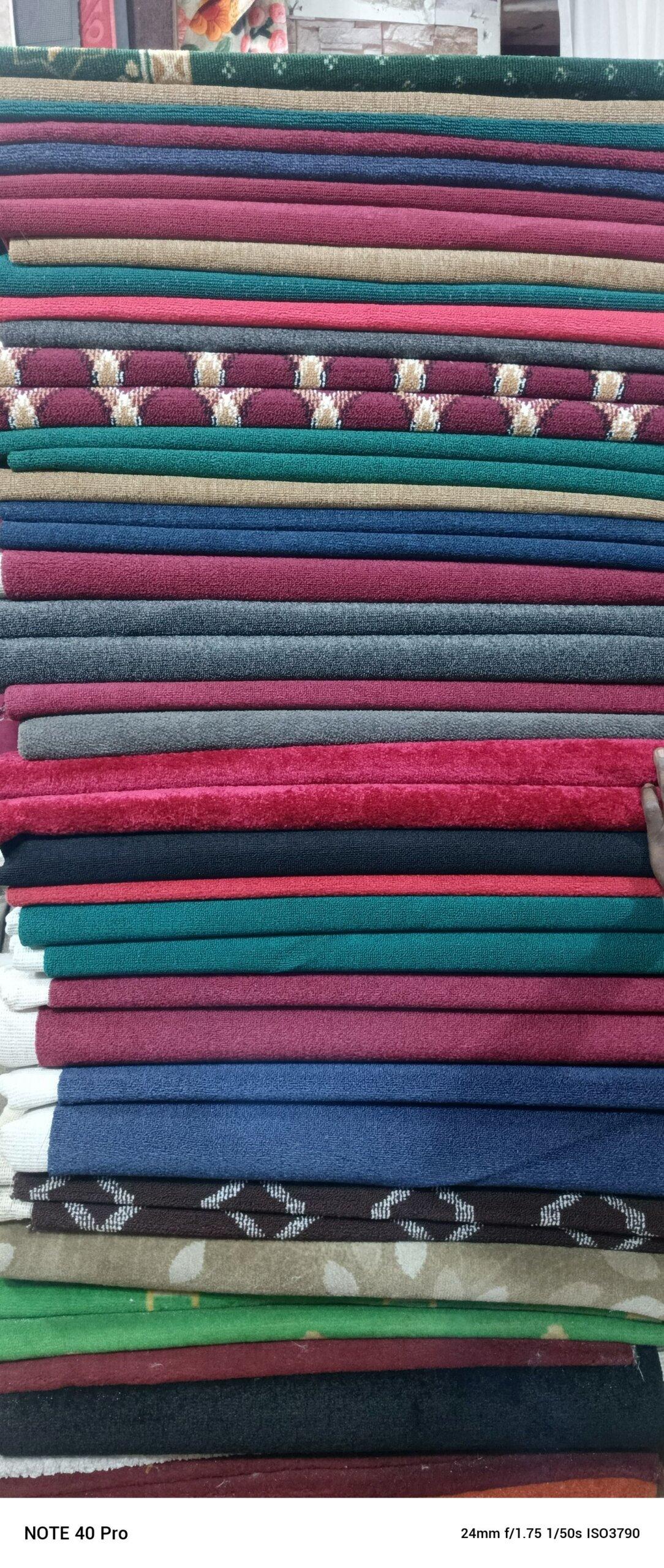 Wall to wall woolen carpets available