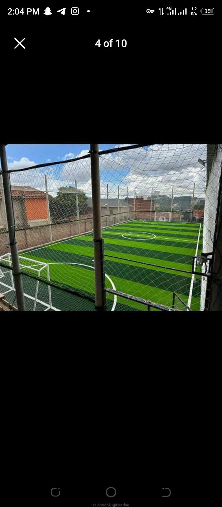 Artificial turf grass carpets.