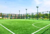 Artificial turf grass carpets.