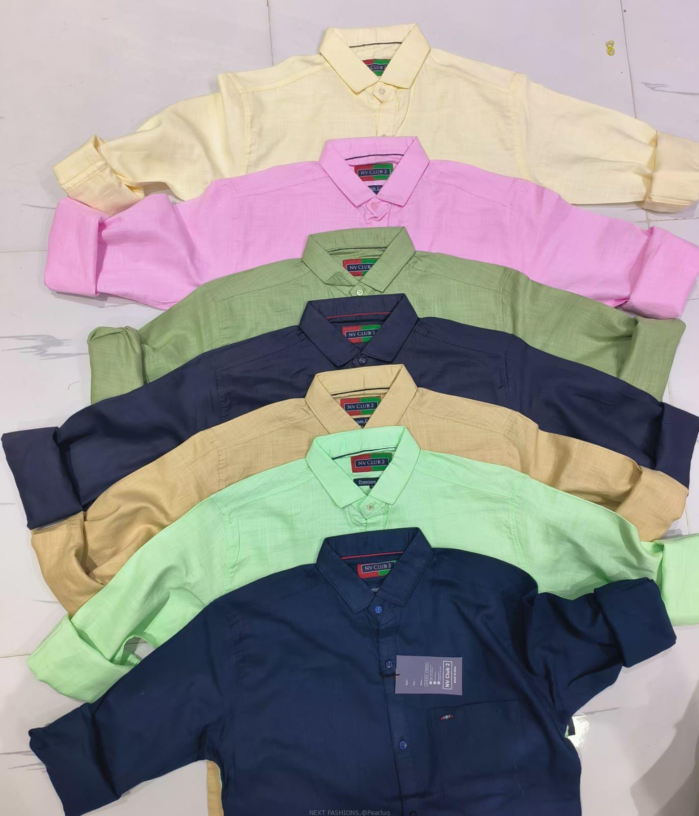 MEN’S LINEN CASUAL SHIRTS