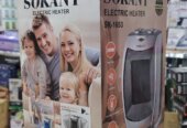 SOKANY Electric Heater SK-1653 – 2000W, Adjustable Thermostat, Cool Wind