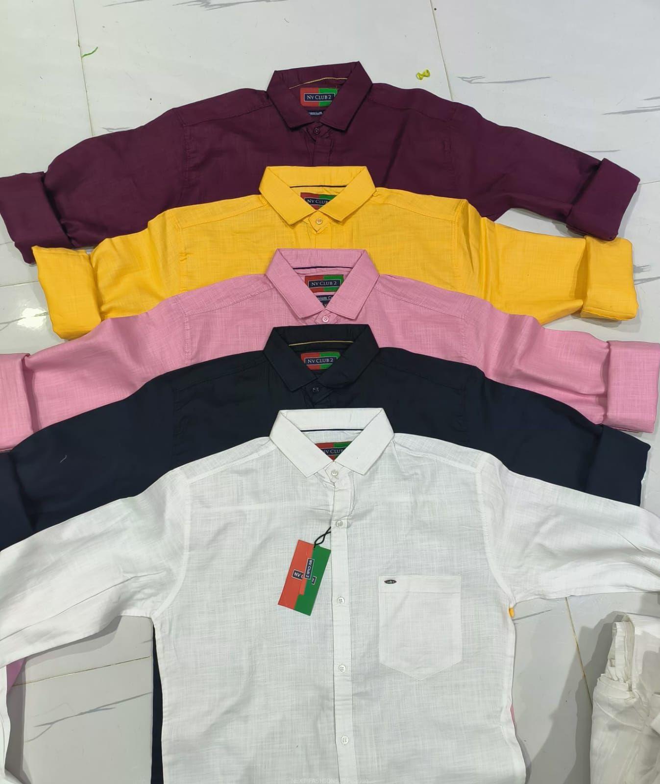 MEN’S LINEN CASUAL SHIRTS