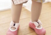Anti Slip Organic Cotton Baby Sock Shoes