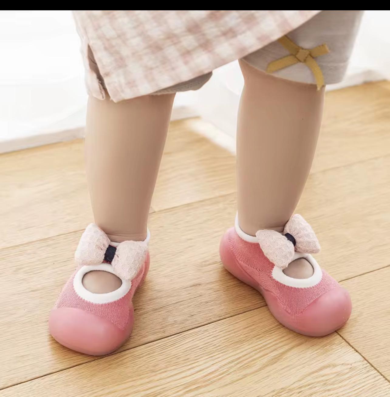 Anti Slip Organic Cotton Baby Sock Shoes