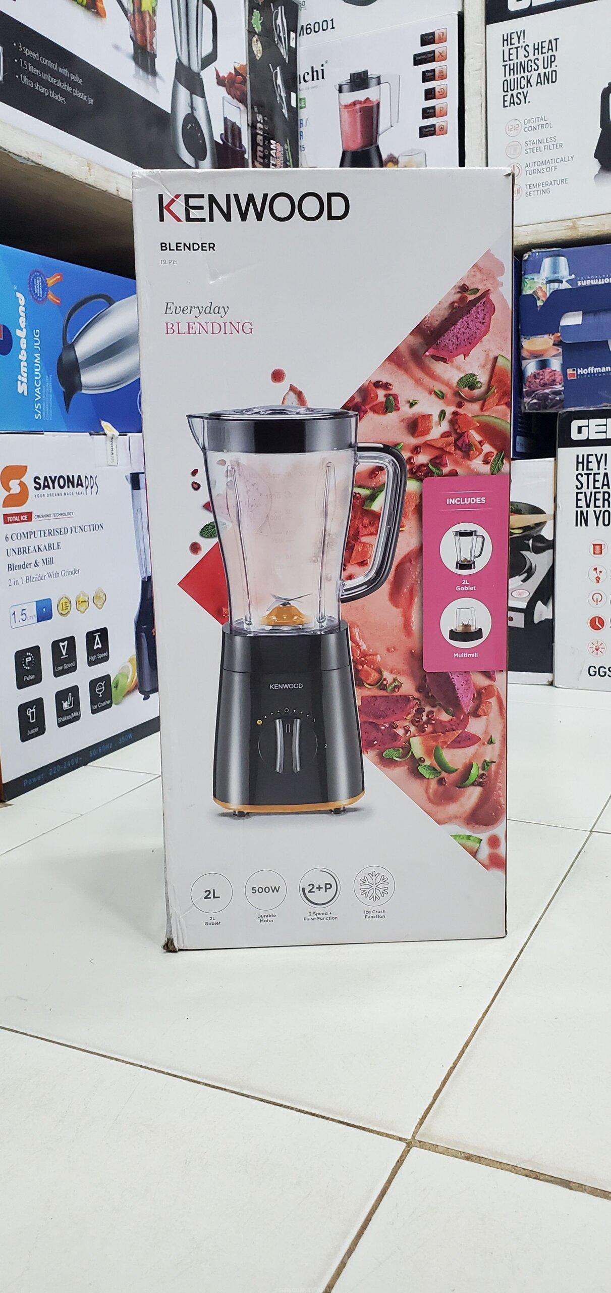 Kenwood Blender BLP15.150BK – 500W, 1.5L, Smoothie Maker, Multi Mill, Ice Crush