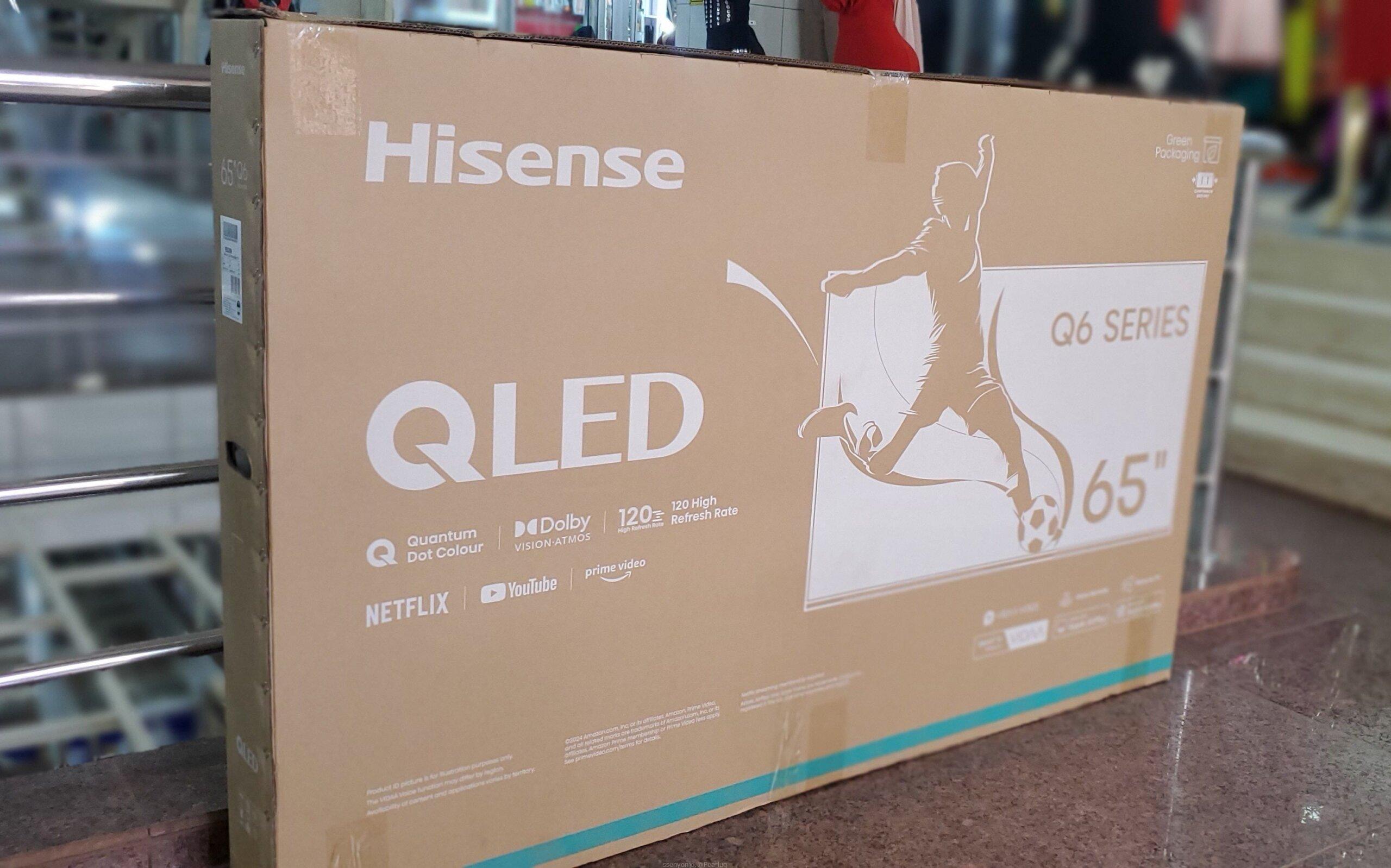Hisense QLED Q6 Series 65″ 4K TV – Quantum Dot, Dolby Vision, Atmos, 120Hz