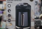 SOKANY Electric Coffee Pot SK-0136 – 4 Cups, 550W, Safety System, Easy Operation