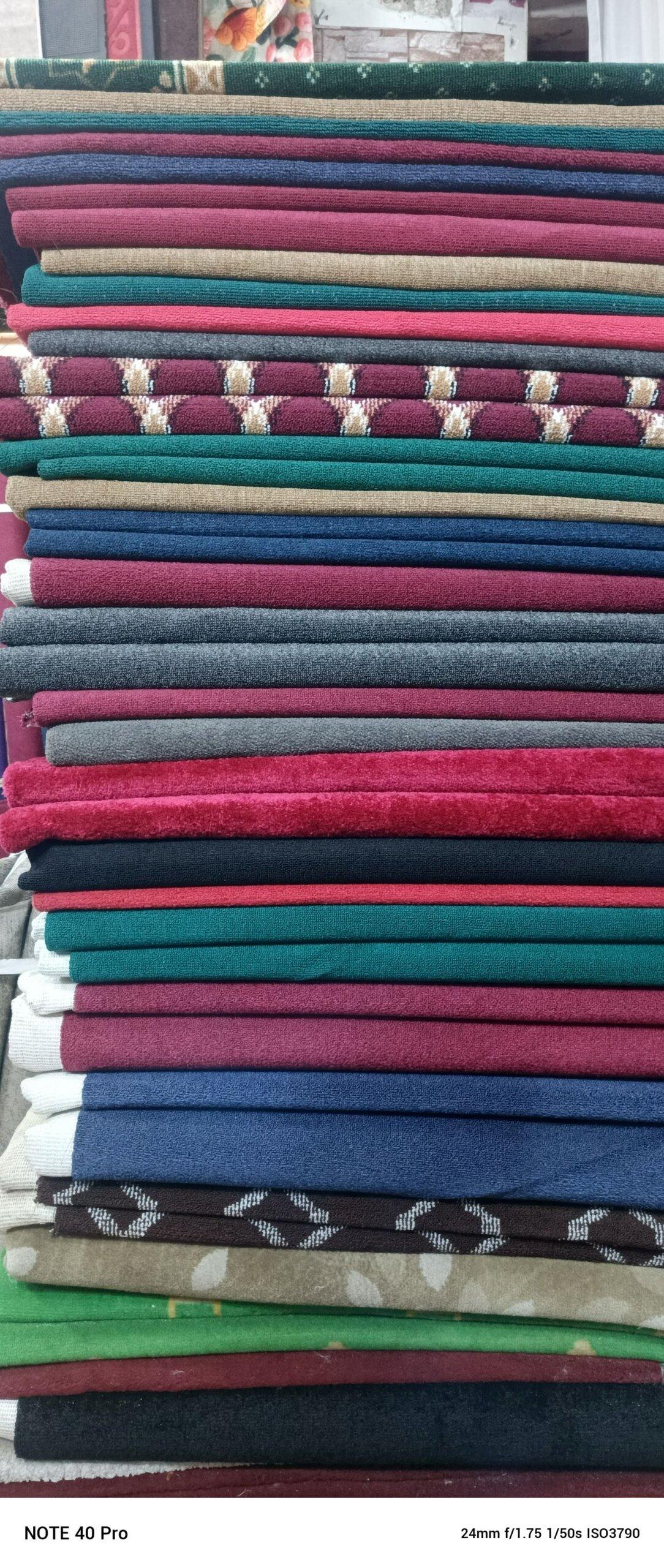 Wall to wall woolen carpets available