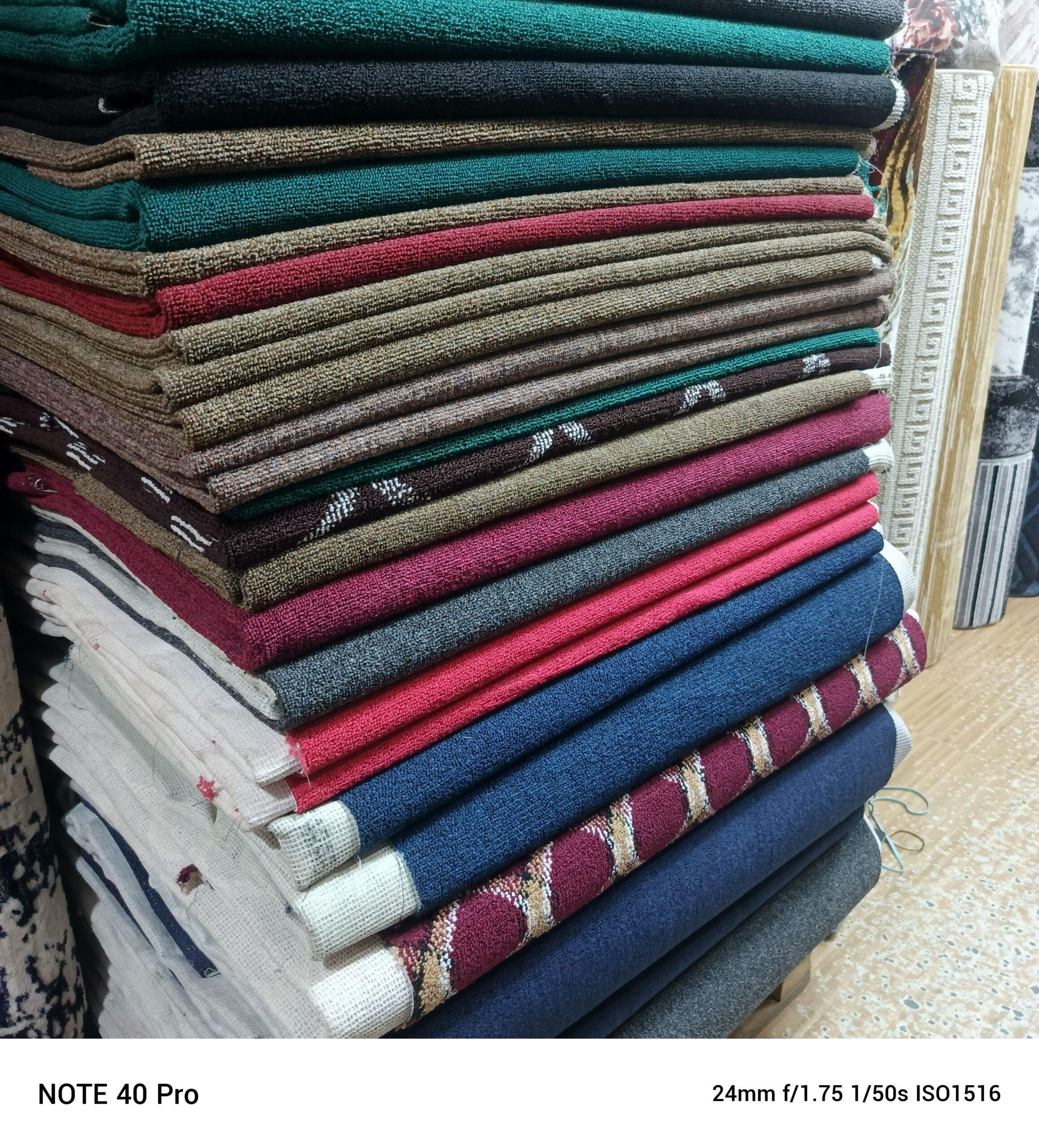 Woolen carpets available