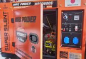 Silent diesel generator 8.5kva