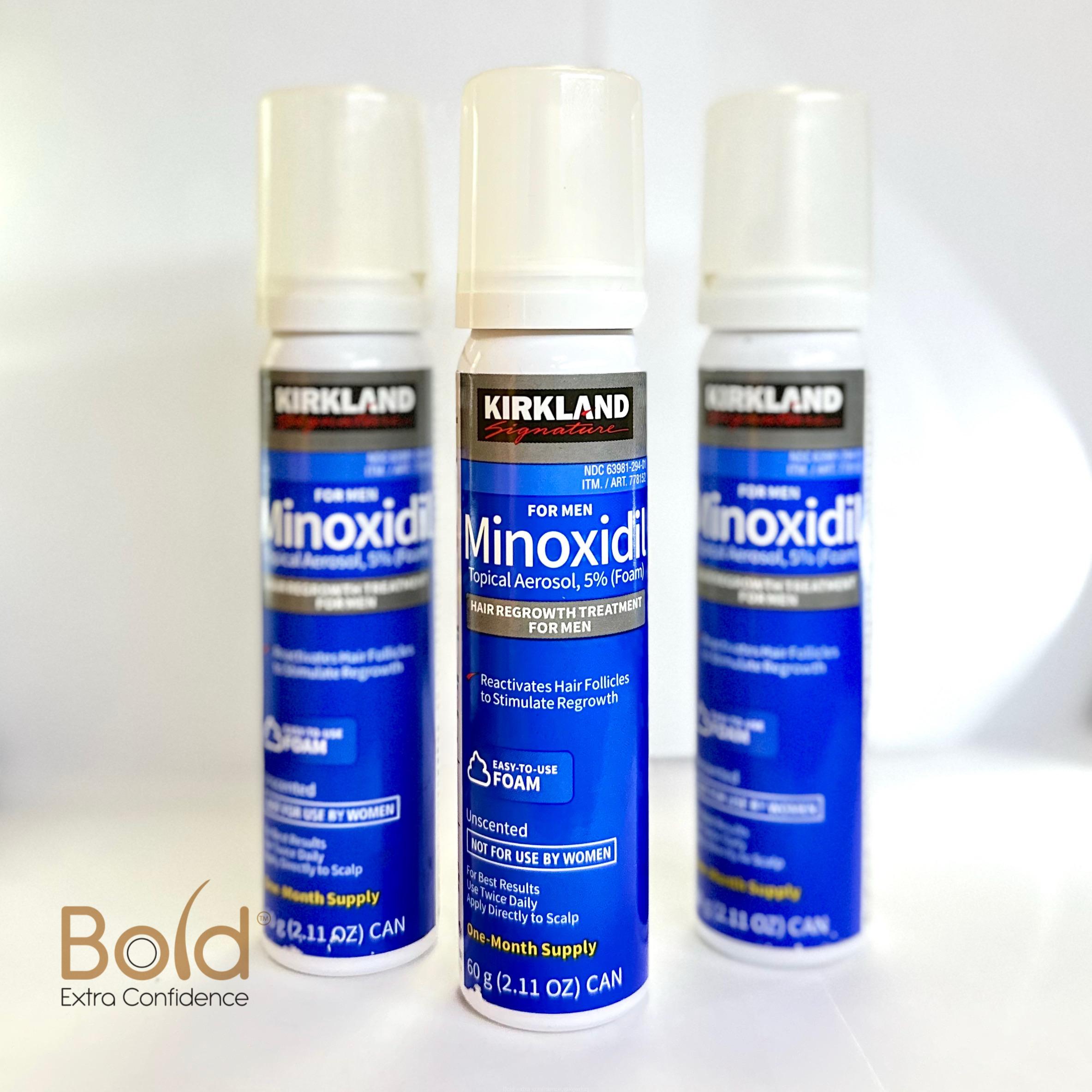 Kirkland minoxidil foam