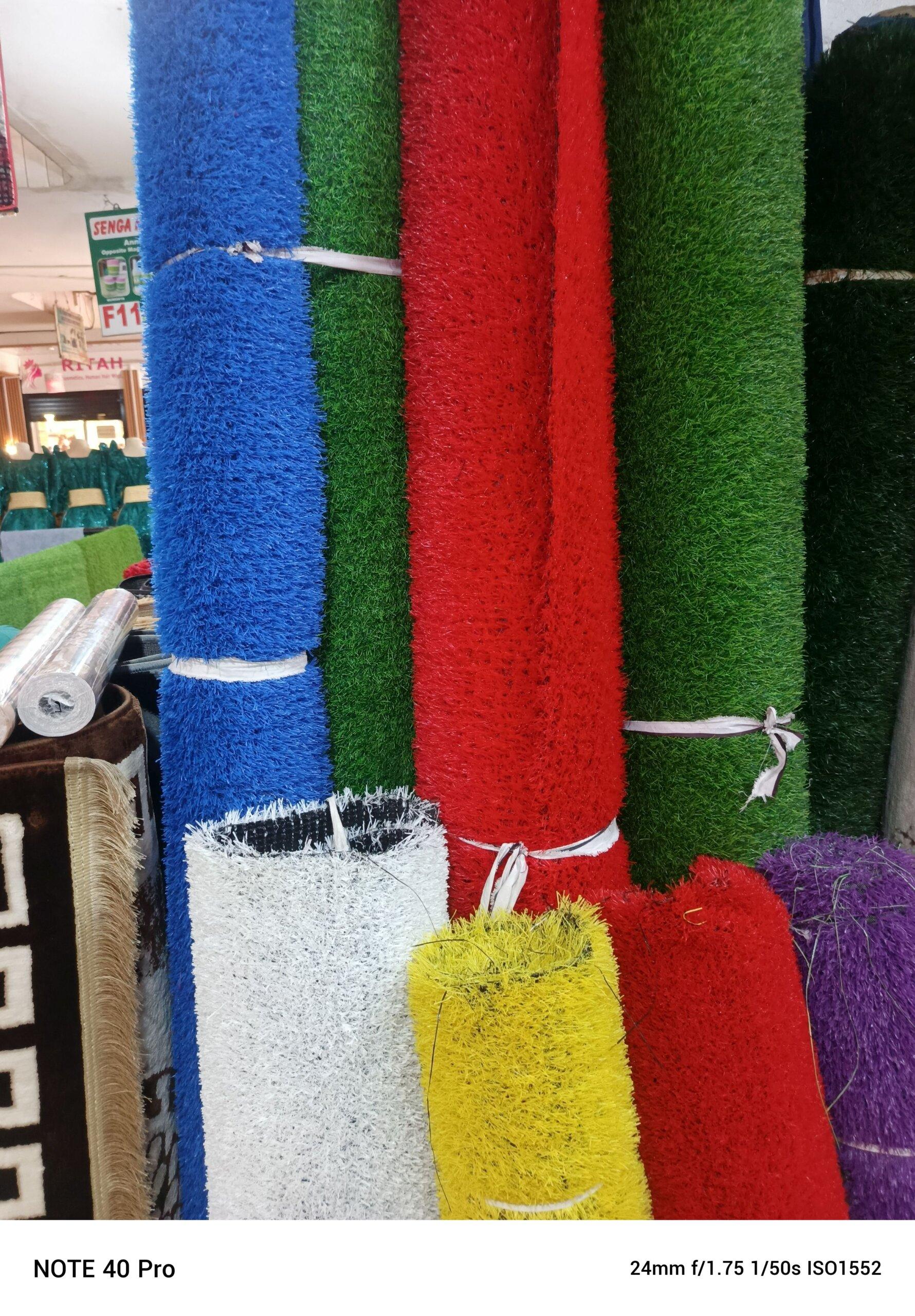 ARTIFICIAL TURF IN DIFFERENT COLORS