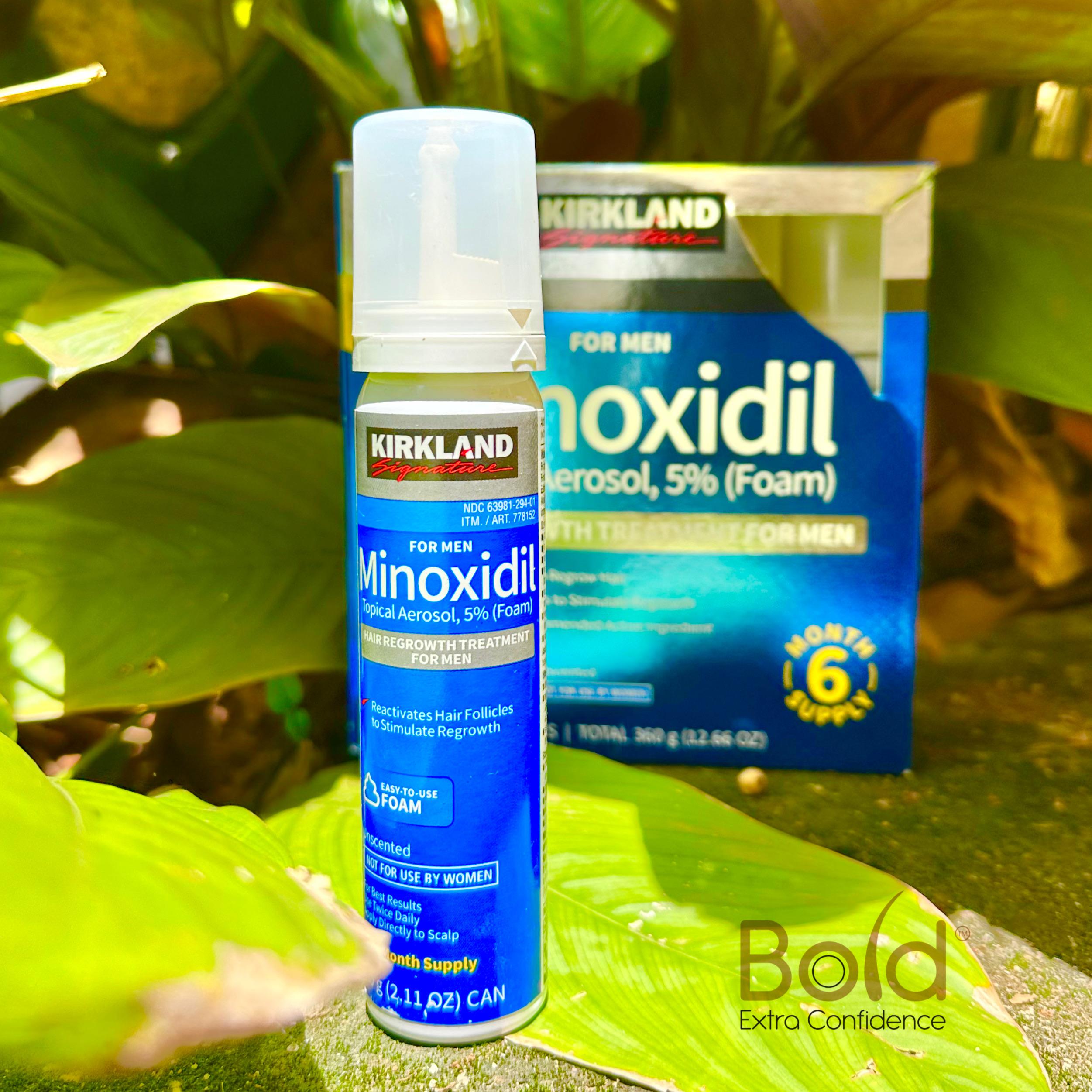 Kirkland minoxidil foam