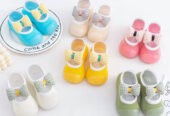 Anti Slip Organic Cotton Baby Sock Shoes