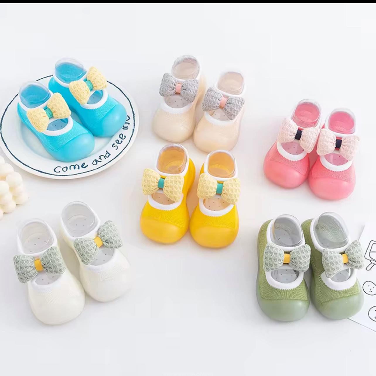 Anti Slip Organic Cotton Baby Sock Shoes