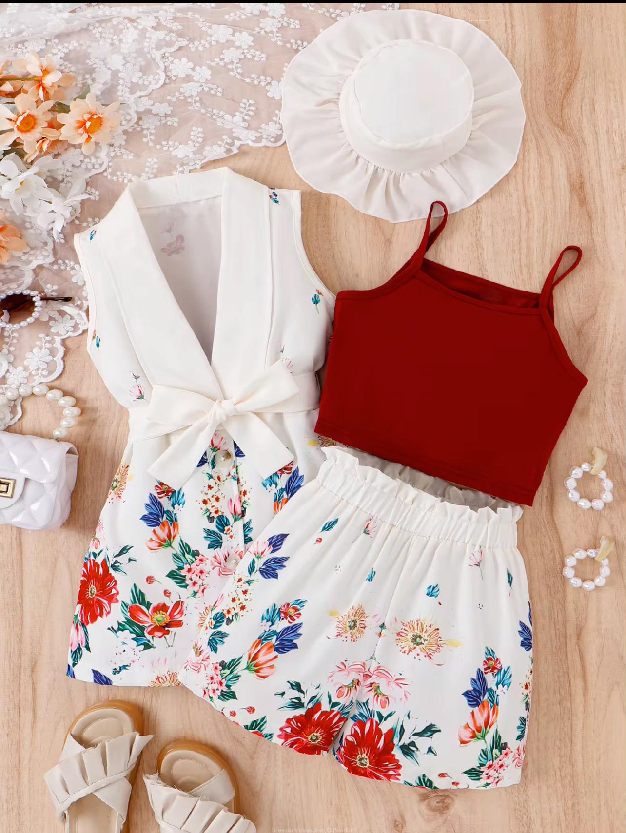 4pc kids attire for a girl child