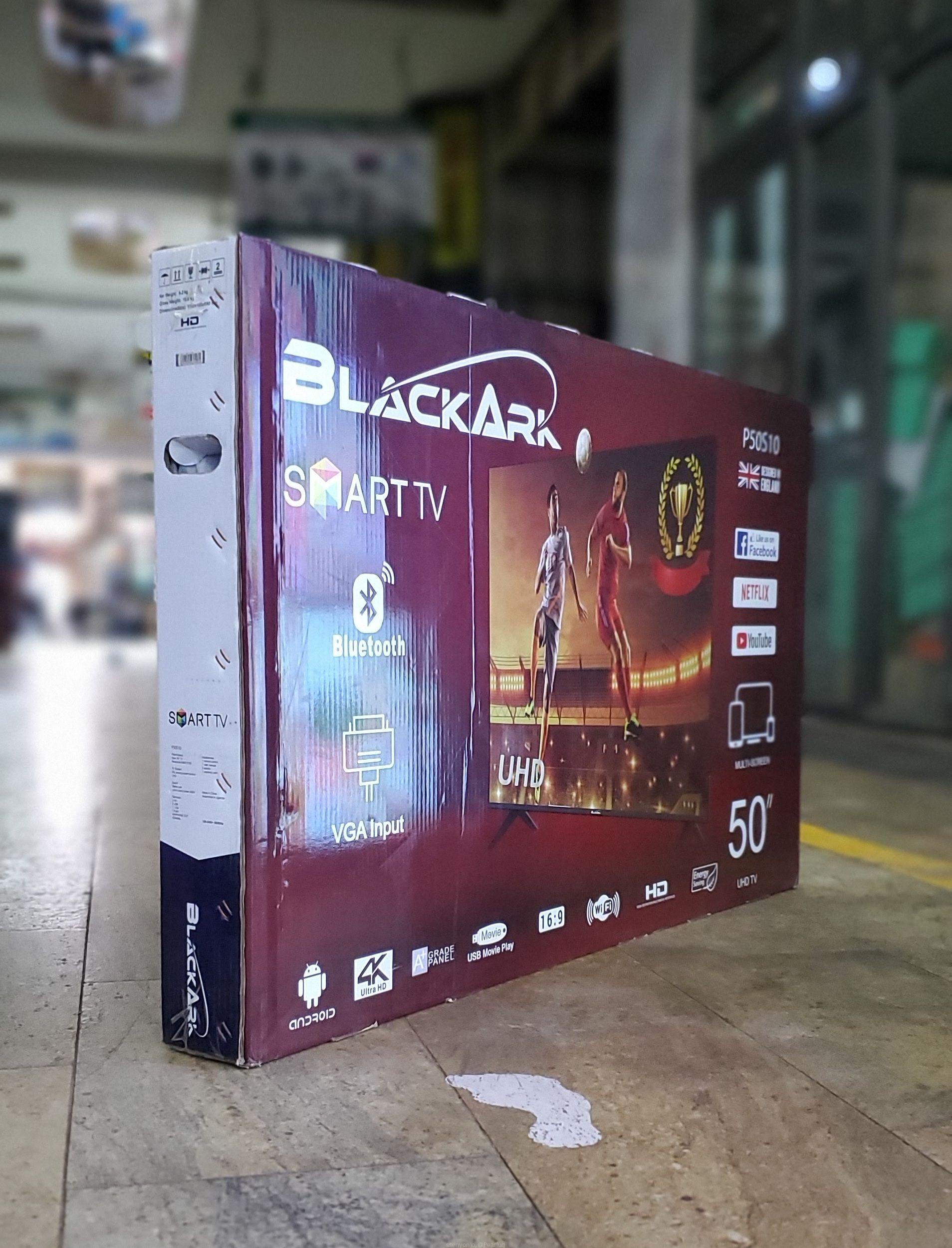 Blackark P50S10 50″ UHD Smart TV – Netflix, YouTube, Multi-Screen, Bluetooth