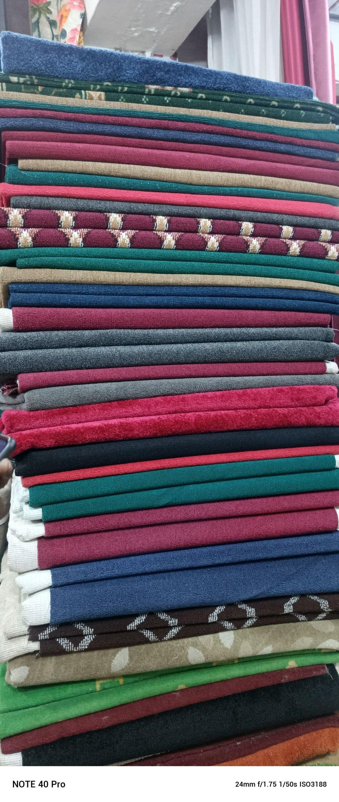 Wall to wall woolen carpets