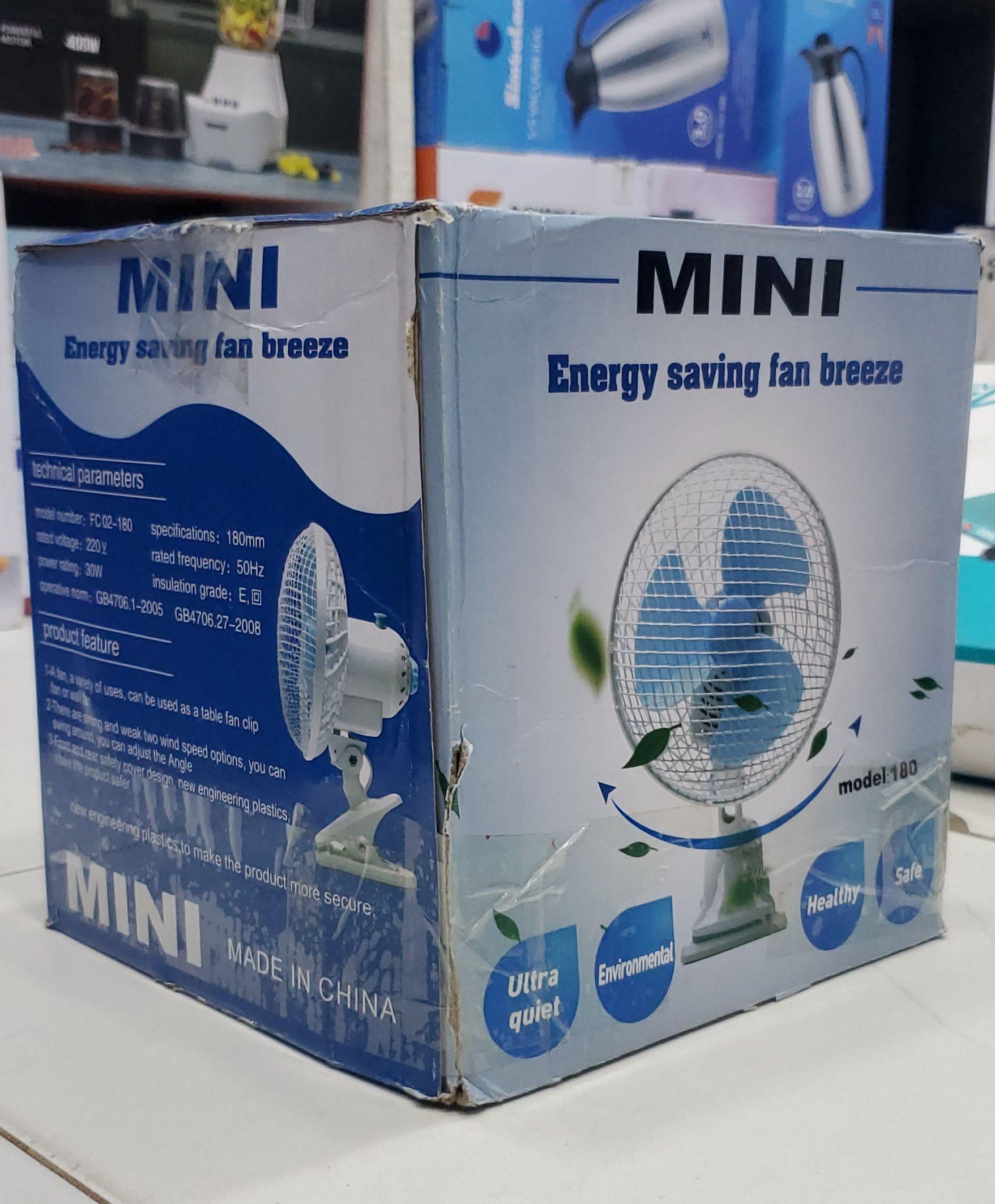 MINI Energy Saving Fan Breeze FC 02-180 – 30W, 220V, 50Hz
