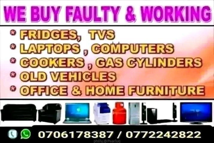I buy used items.