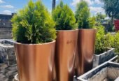 Flower pots both for natural and artificial flowers