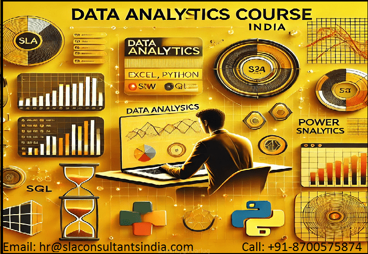 Top Data Analyst Course in Delhi,110029. Certification for “Online Top Data Analyst Course with Placement” in Delhi NCR. [ 100% Job in MNC] Free Demo, Excel, SQL, Power BI, Tableau, Alteryx, Python Data Engineer and Yellowfin BI Analytics, Analytics Training Center in Delhi NCR – SLA Consultants India,
