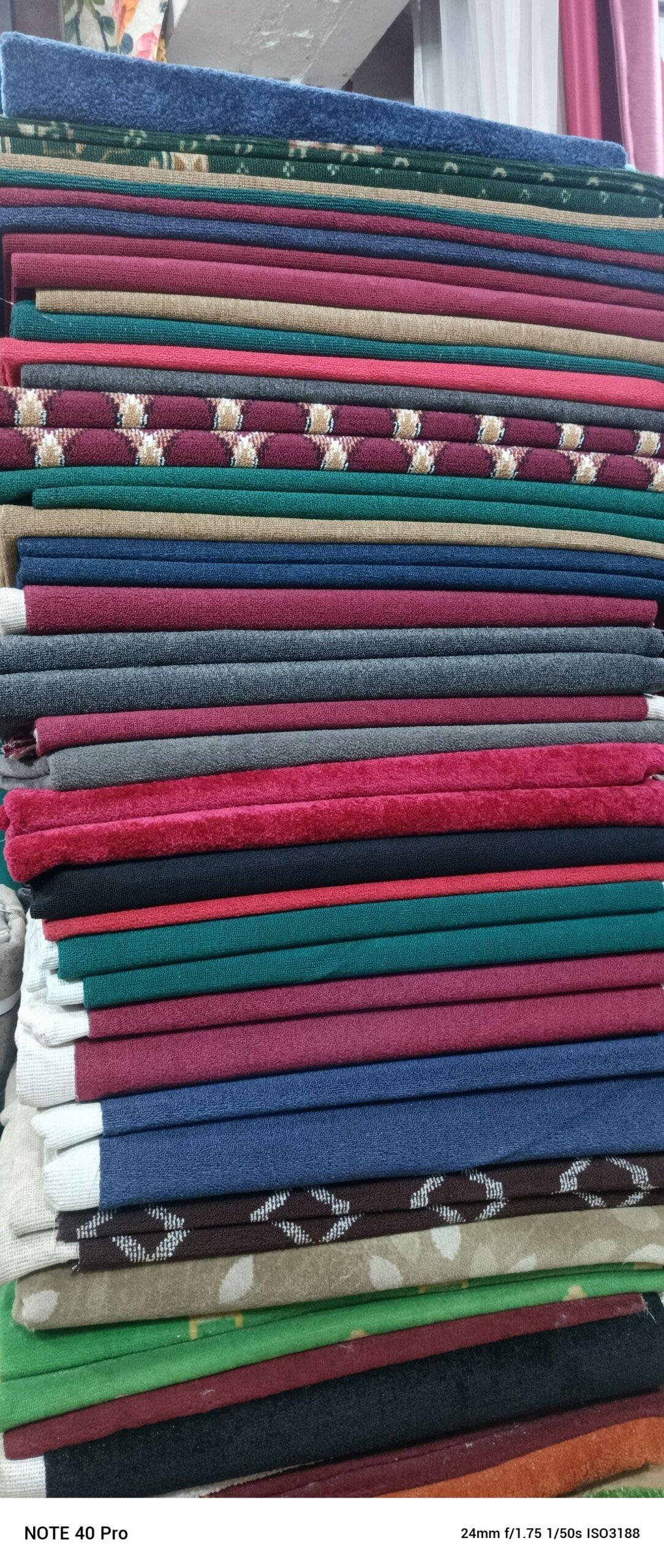 Wall to wall woolen carpets