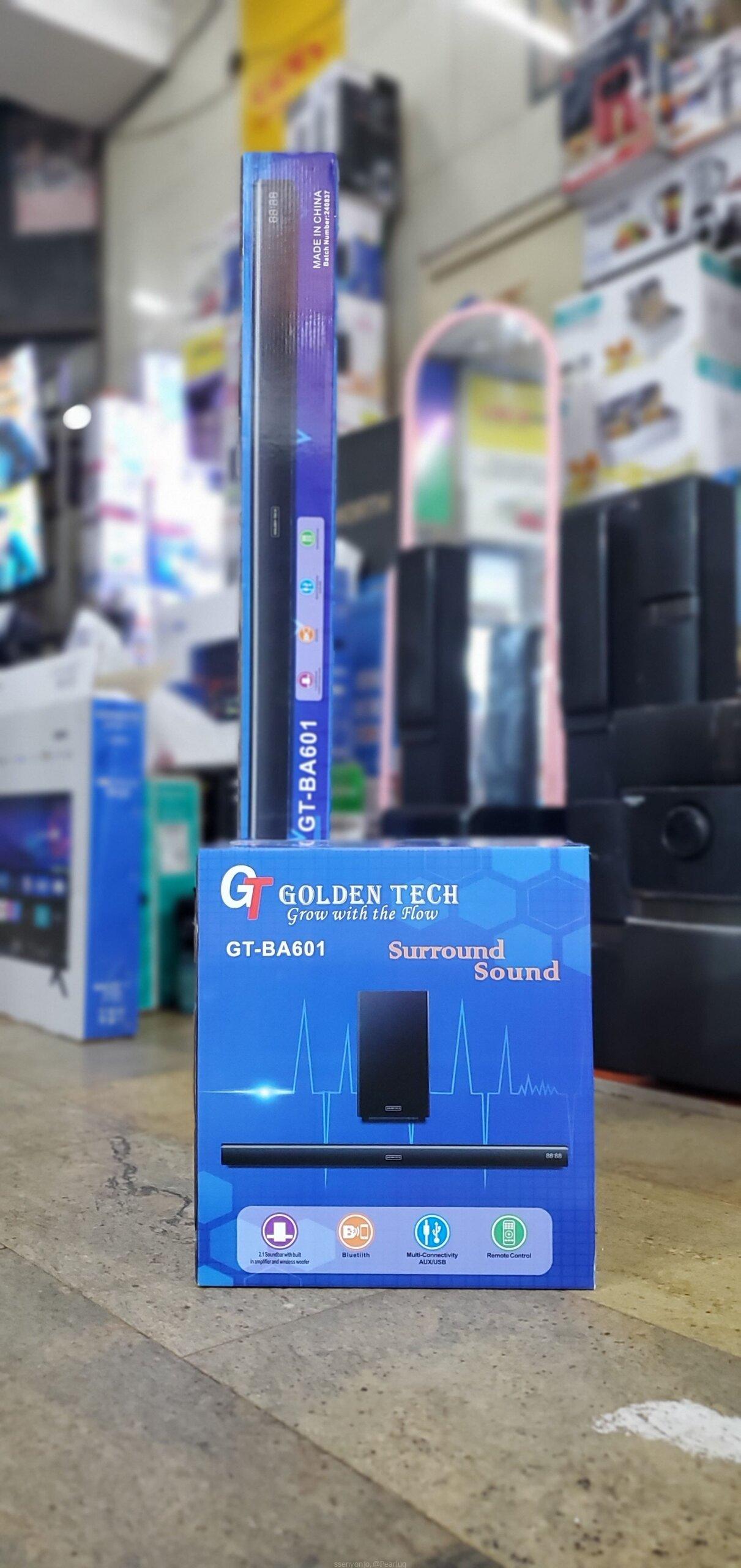 Golden Tech GT-BA601 Surround Sound Speaker System – 60W, Bluetooth 5.0