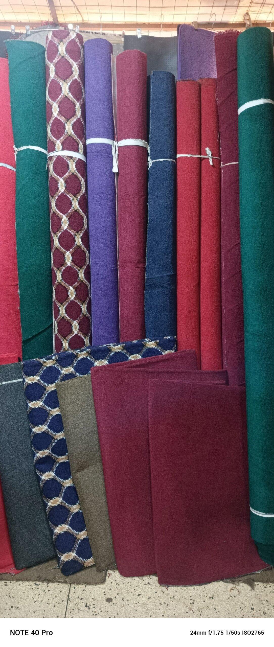 Wall to wall woolen carpets available