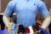 MEN’S SHORT SLEEVED PLAIN SHIRT