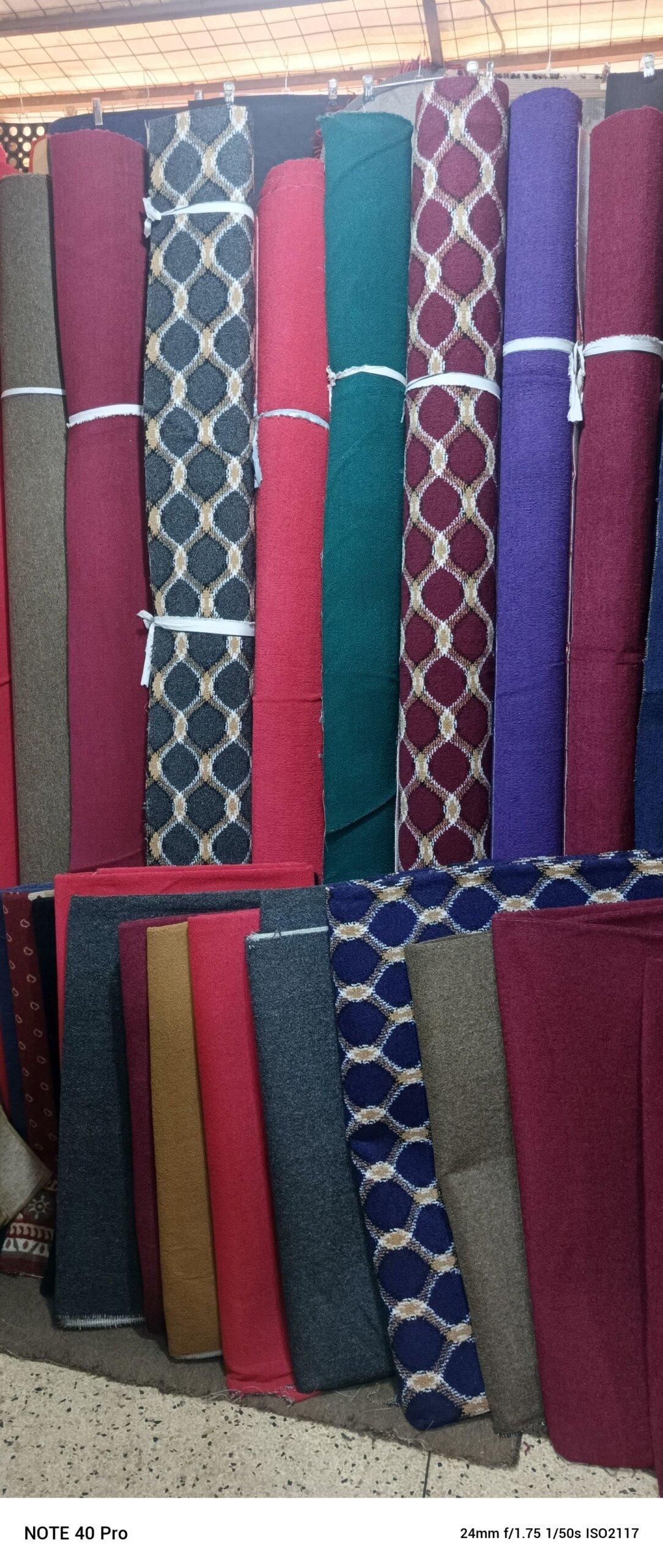 Wall to wall woolen carpets available