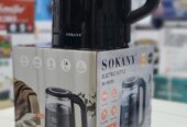 SOKANY Electric Kettle SK-09050 – 1.7L, 2200W, 3 Year Warranty, Touch Screen