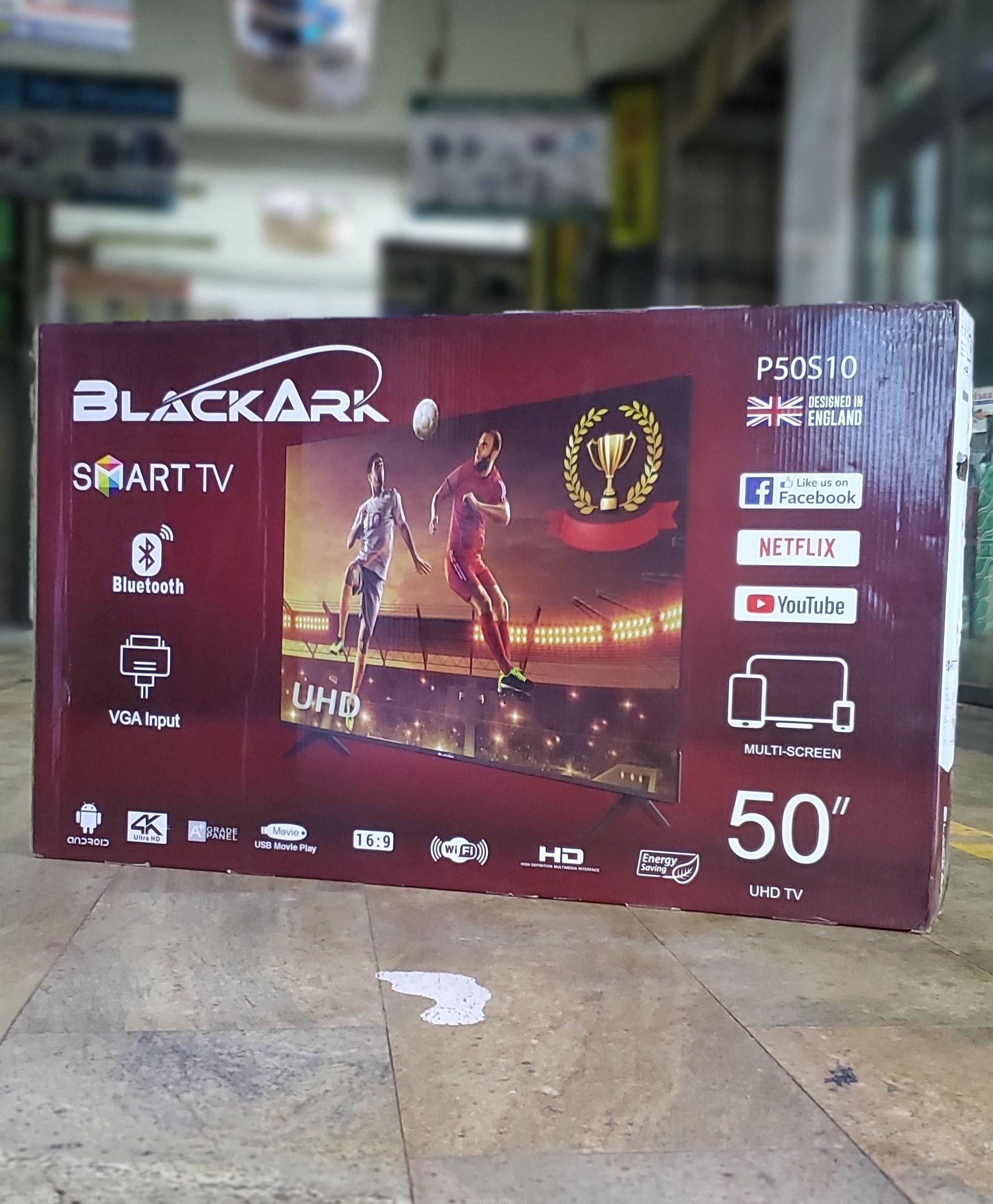 Blackark P50S10 50″ UHD Smart TV – Netflix, YouTube, Multi-Screen, Bluetooth