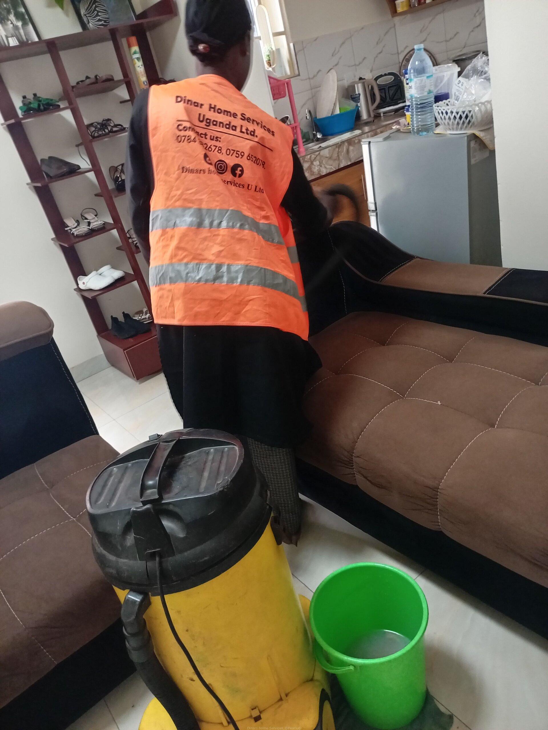 Sofa set cleaning