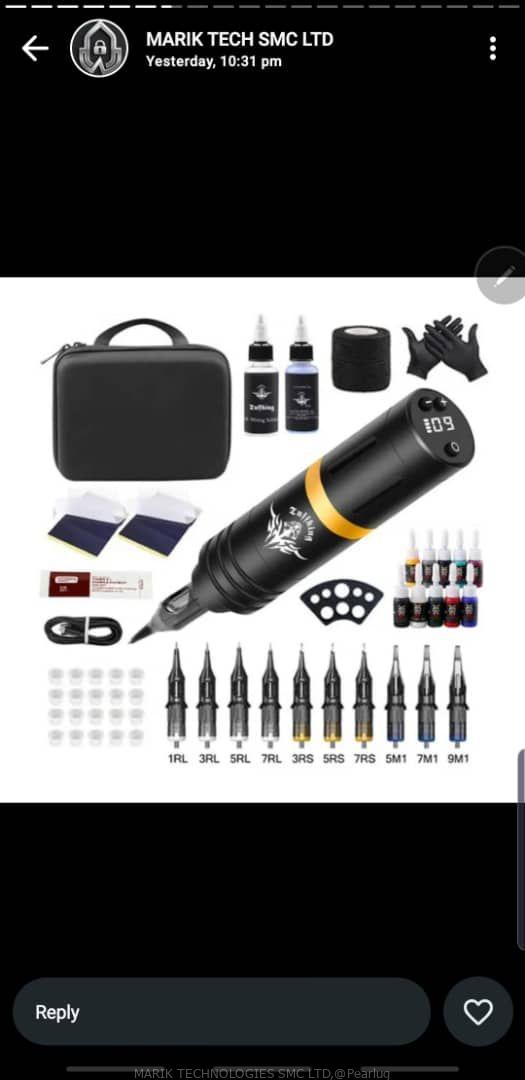 Tattoo Original USA brand New Full Set
