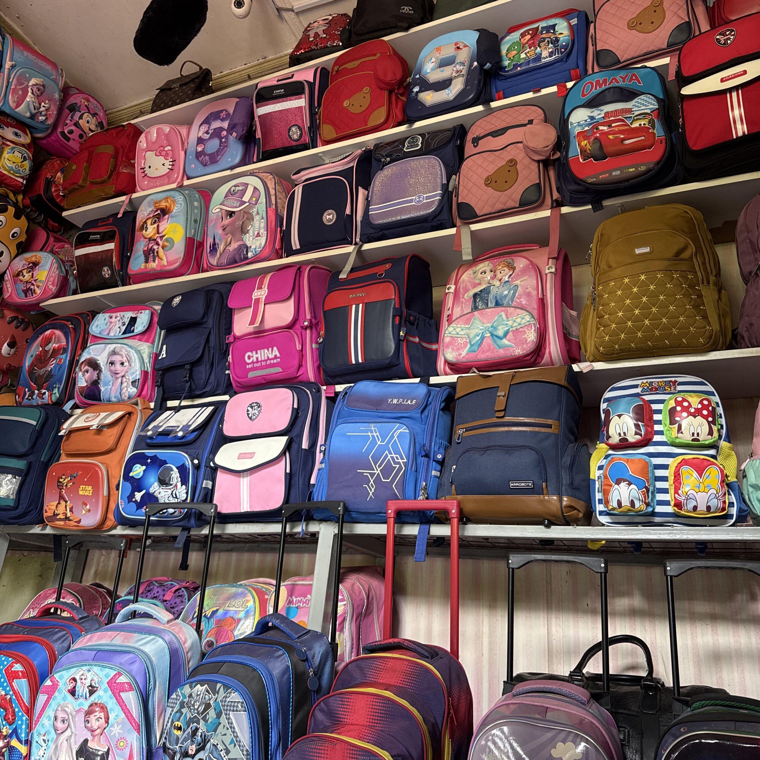 Bags ranging from 20k