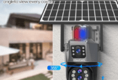 Outdoor V380 Solar Security 4G SIM card Remote Control Two way Audio ip66 PTZ Human Tracking Solar CCTV Camera