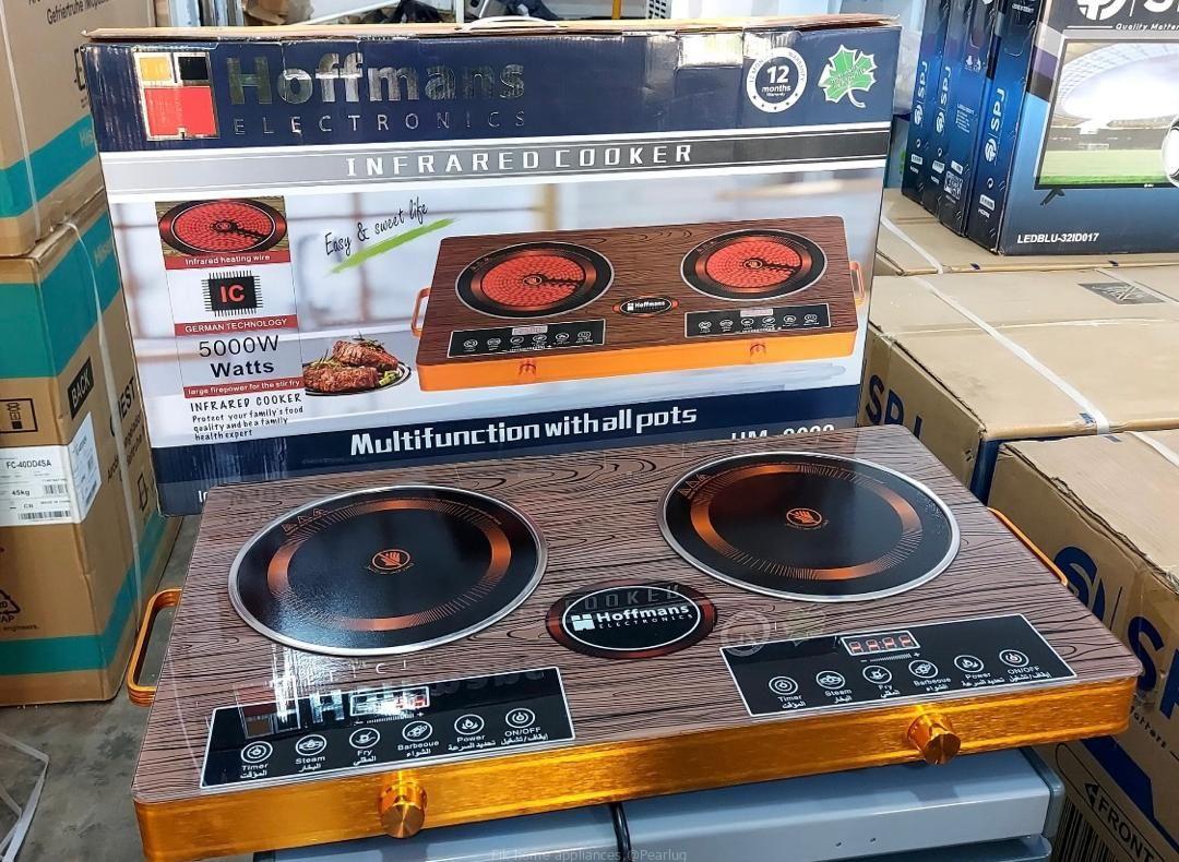 Infrared hot plate double