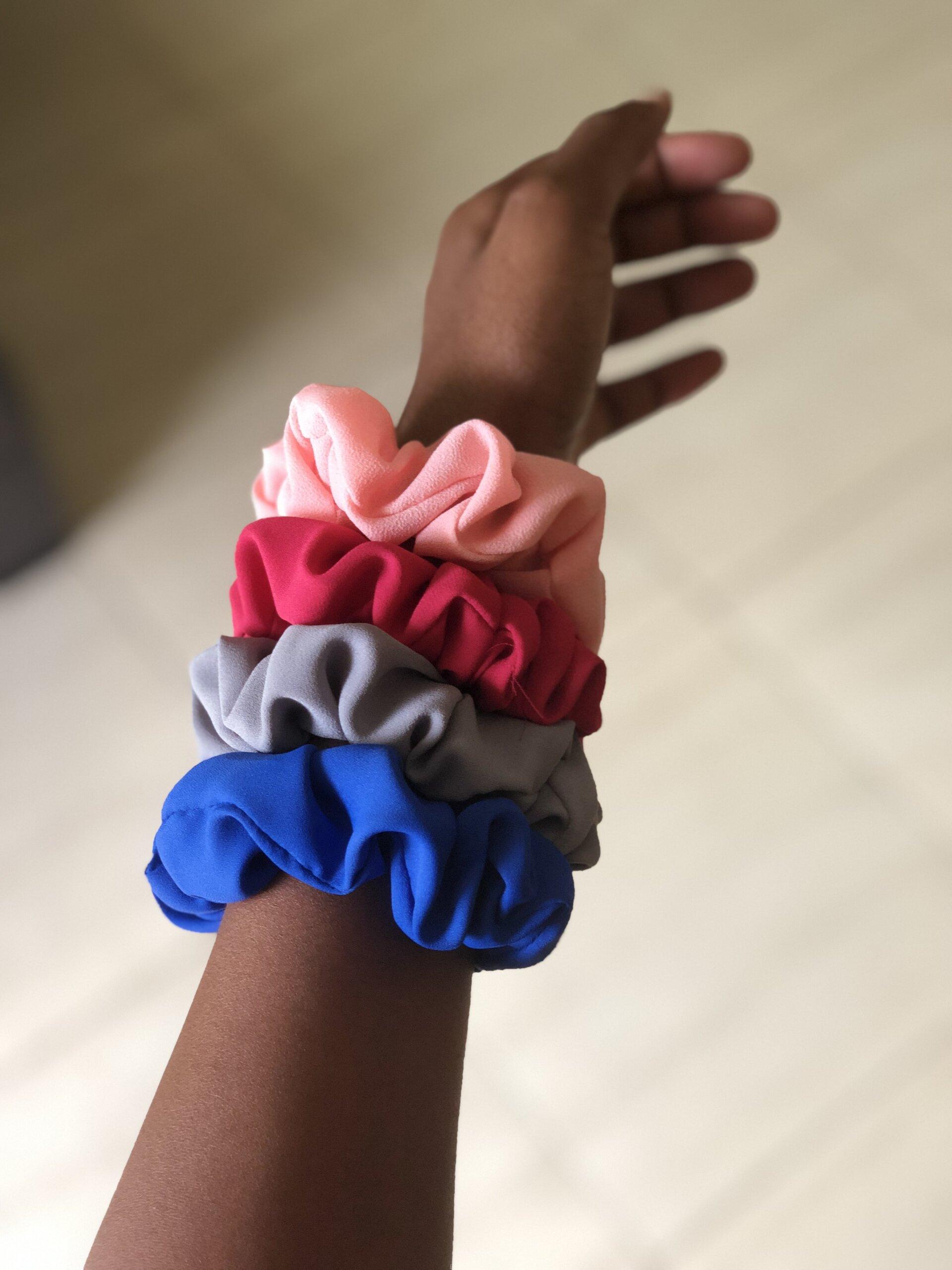 Hair scrunchies