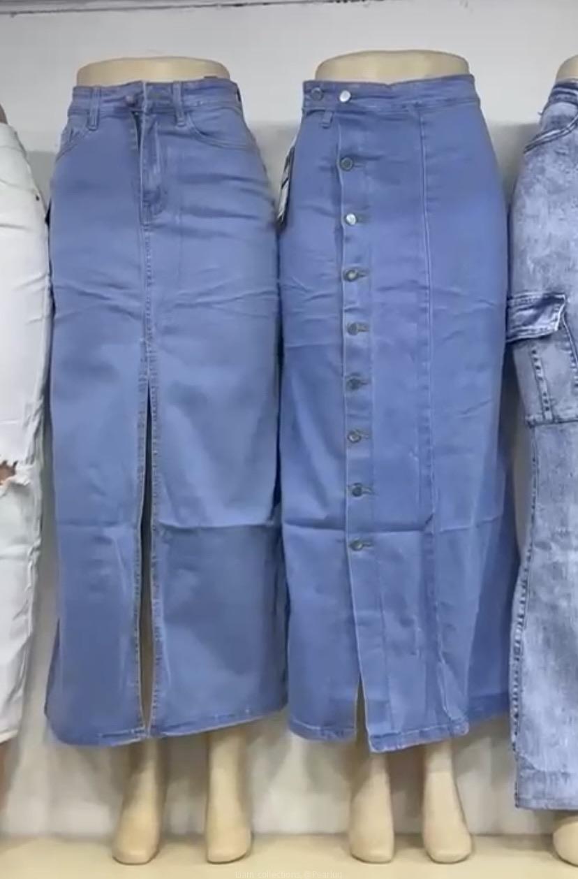 Jean skirts