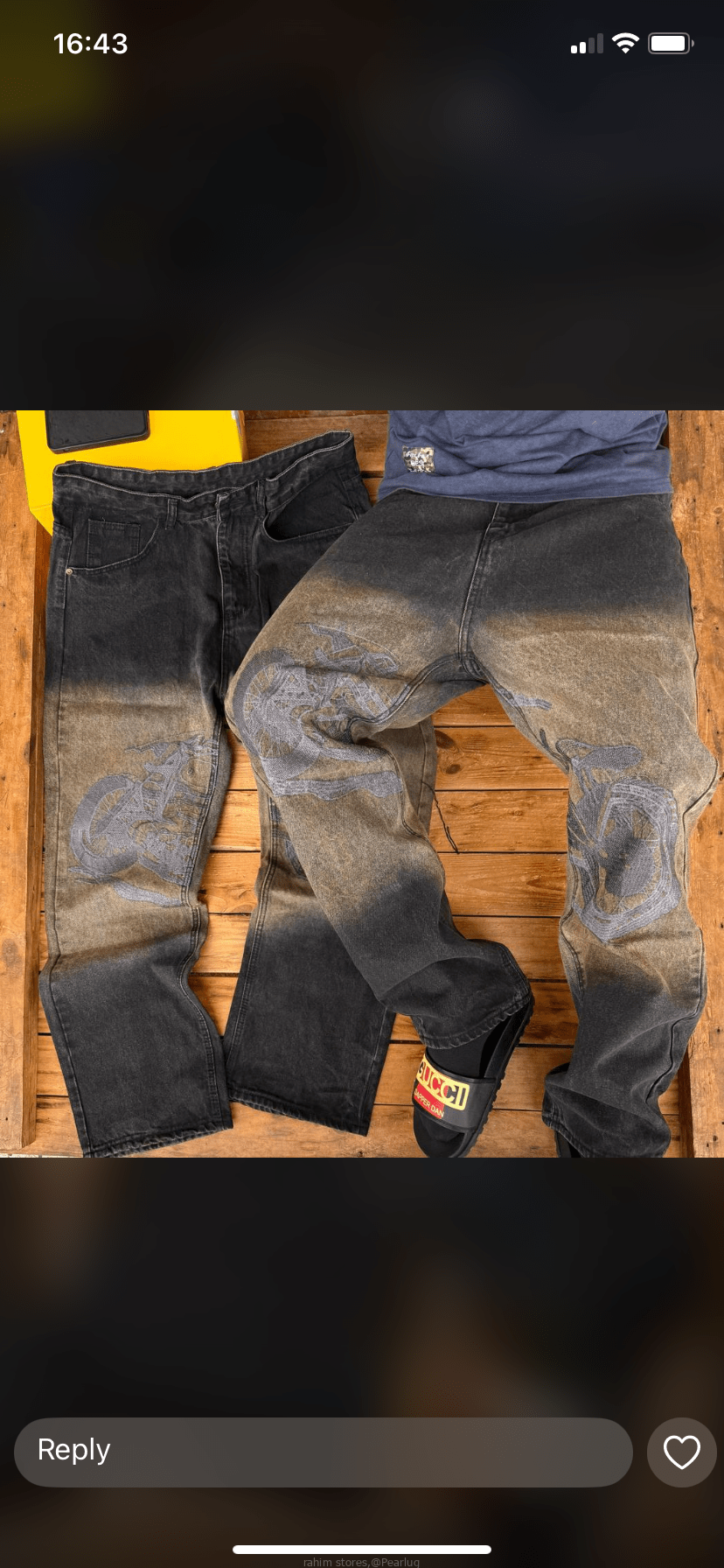 Buggy jeans