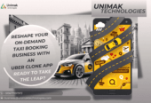 Launch Your Taxi Business with Our Uber Clone App – Unimak Technologies