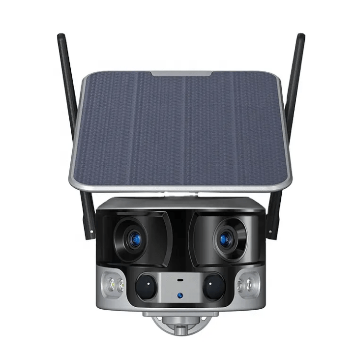 Outdoor V380 Solar Security 4G SIM card Remote Control Two way Audio ip66 PTZ Human Tracking Solar CCTV Camera