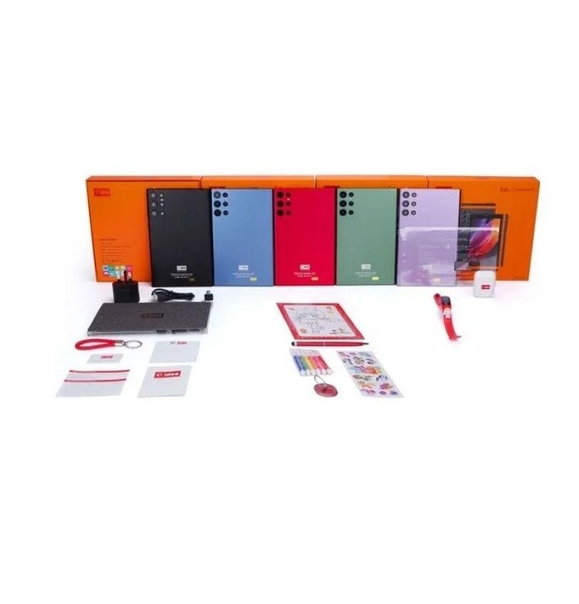 CM822 8-Inch Smart Kids Tablet Single SIM 6GB RAM 256GB 5G Red