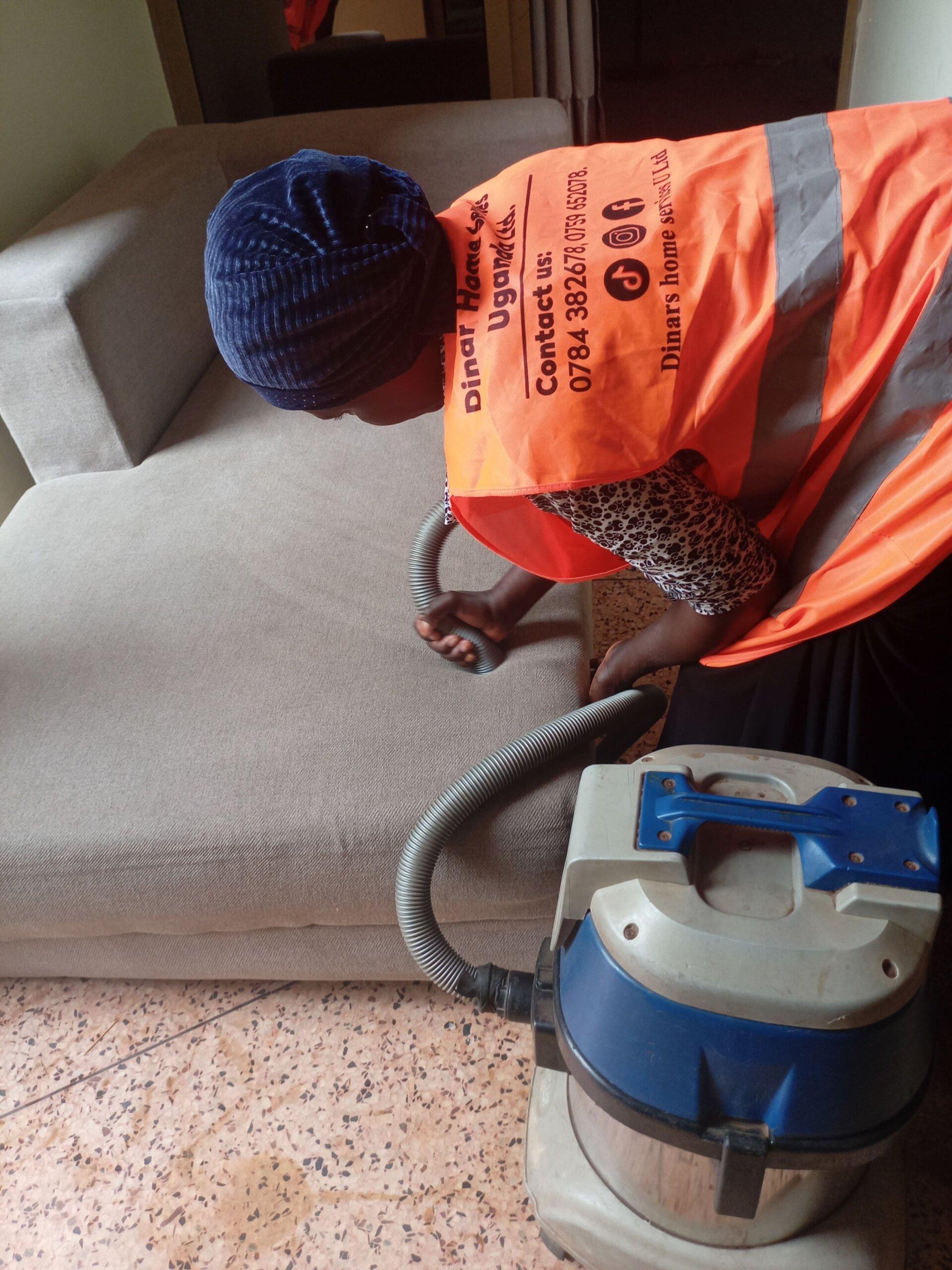 Sofa set cleaning