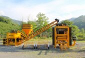 CONCRETE BLOCK, PAVER AND CURBSTONE MAKING MACHINE(SET)ONLY 30.000USD