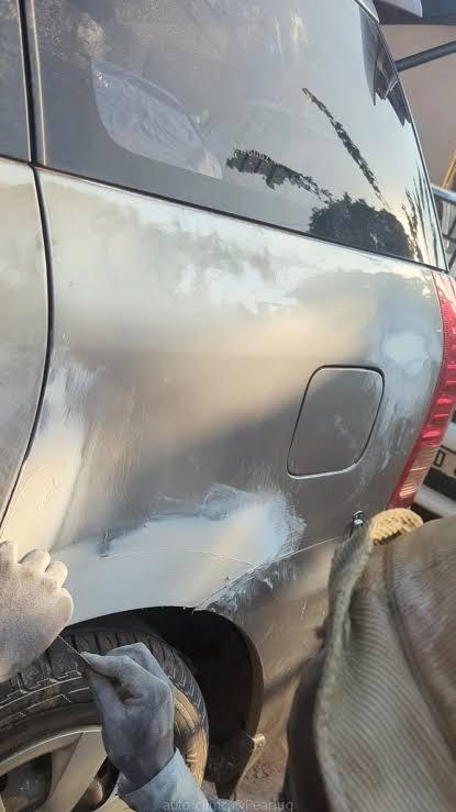 Car body spraying