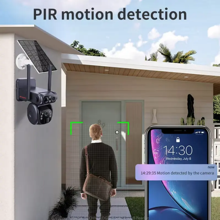 Outdoor Security Camera System HD Solar Camera